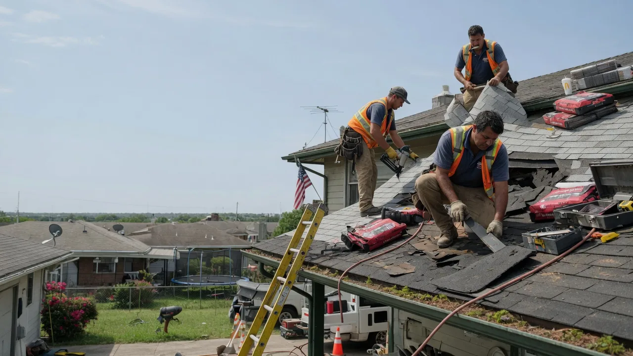 Roof Repair in Edmond, OK near me
